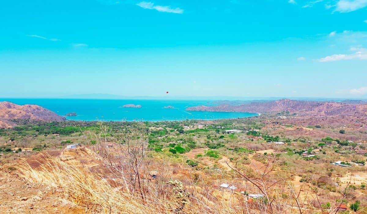 playas del coco costa rica from above