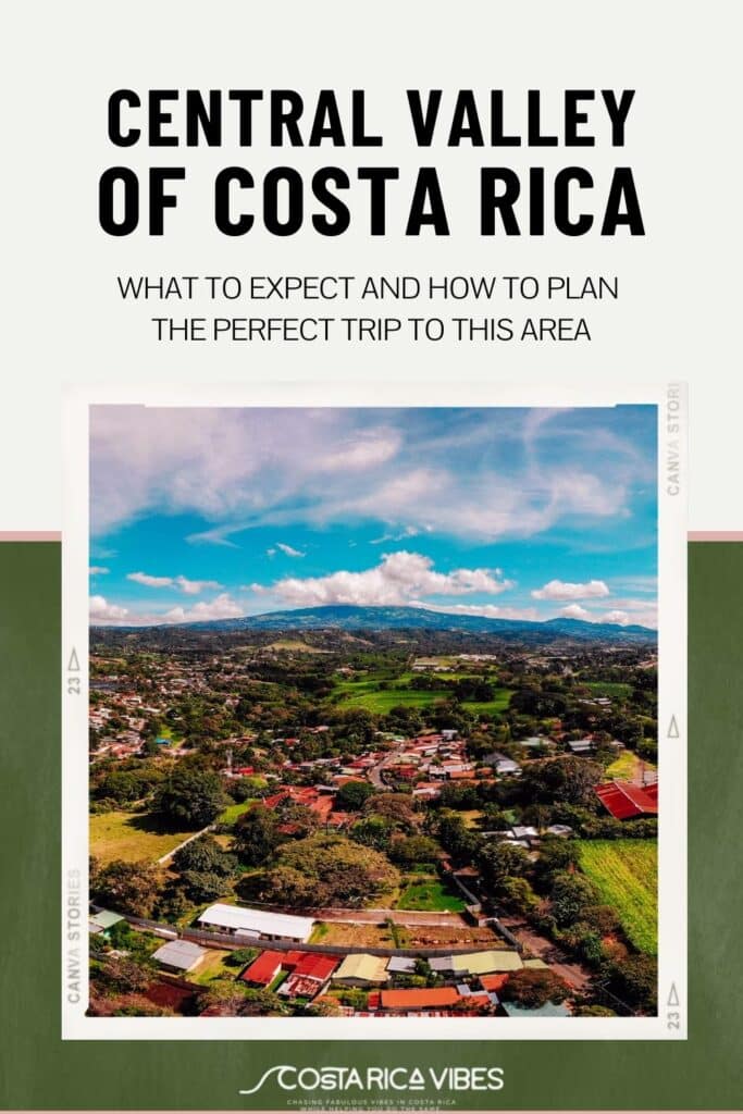 central valley of costa rica pinterest graphic