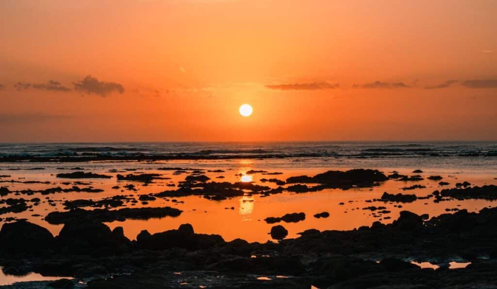Playa Avellanas sunset