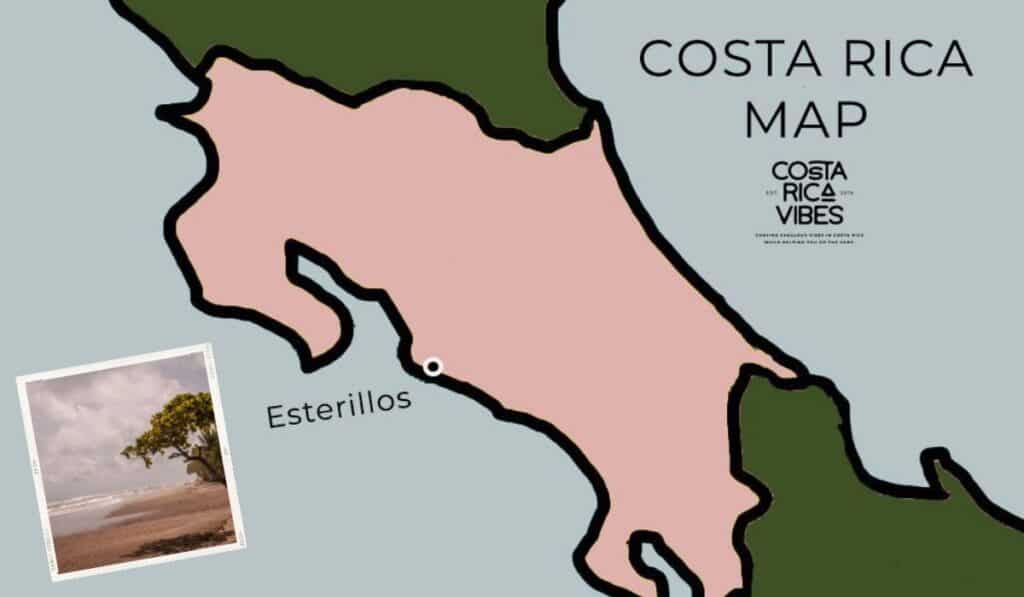 esterillos map