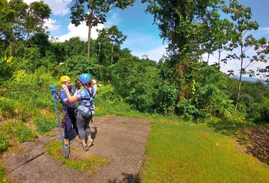 la fortuna zip line