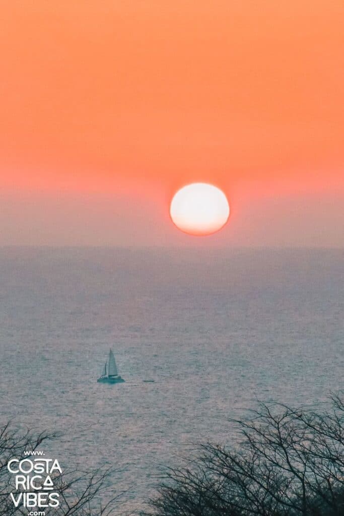 papagayo peninsula sunset