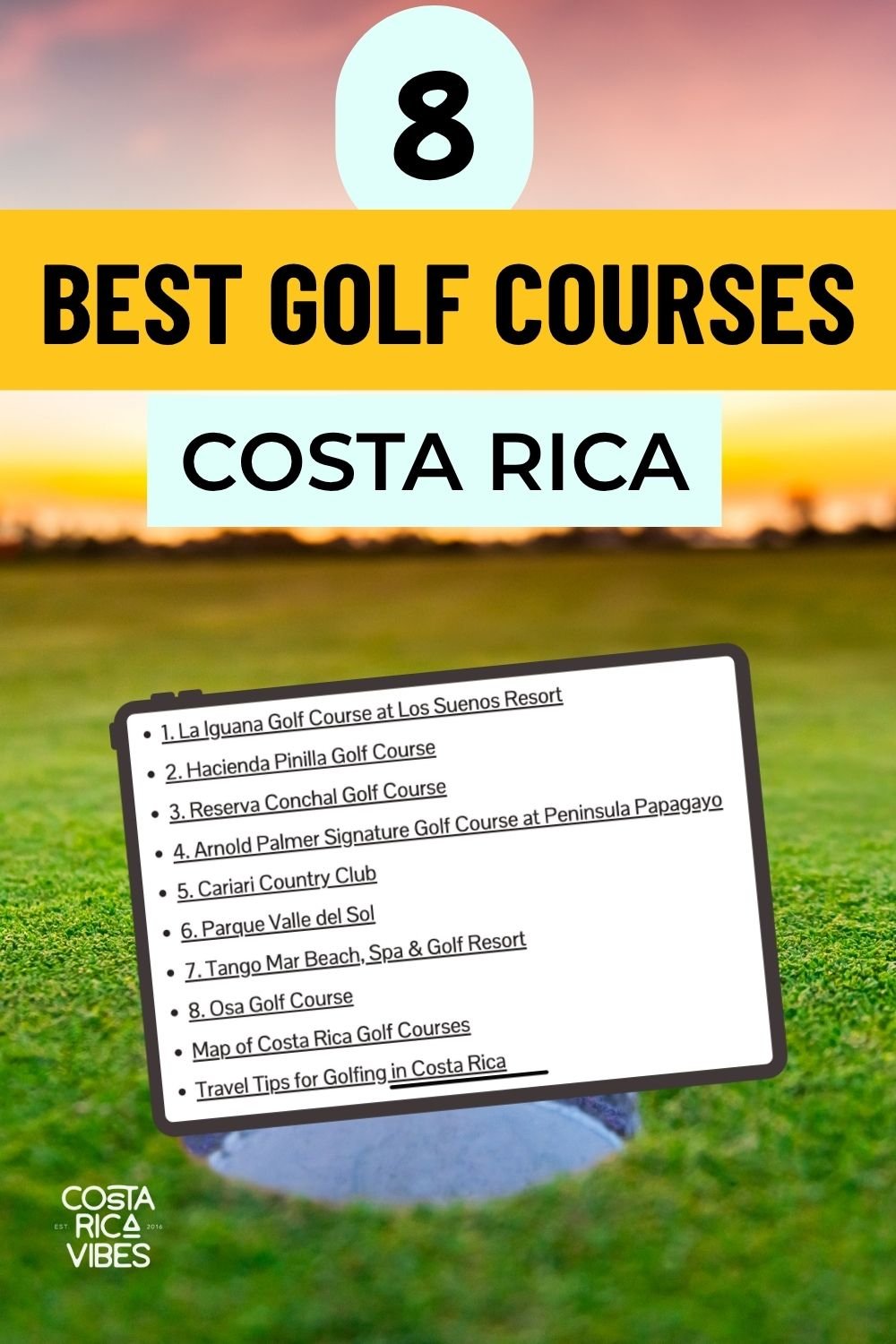 8 Best Golf Courses in Costa Rica & How to Book Tee Times