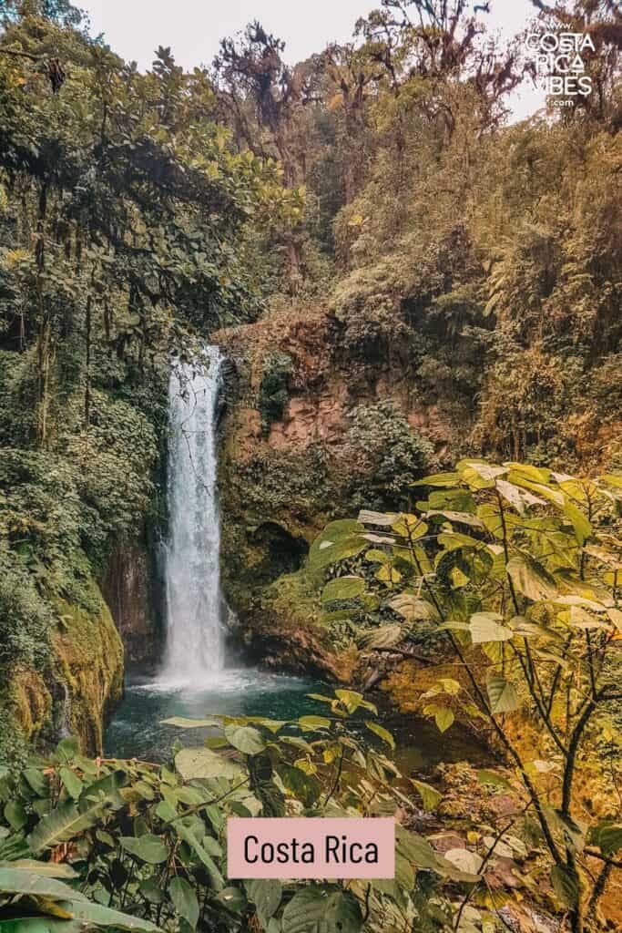 costa rica waterfall