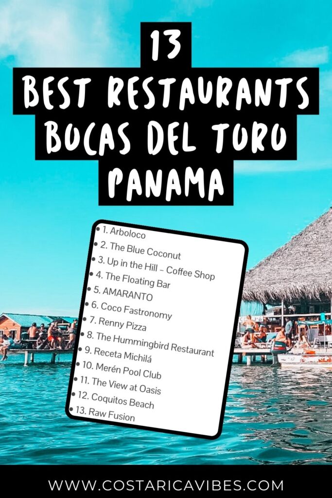The 13 Best Restaurants in Bocas del Toro, Panama