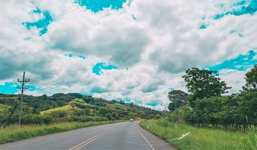 road from san jose to manuel antonio
