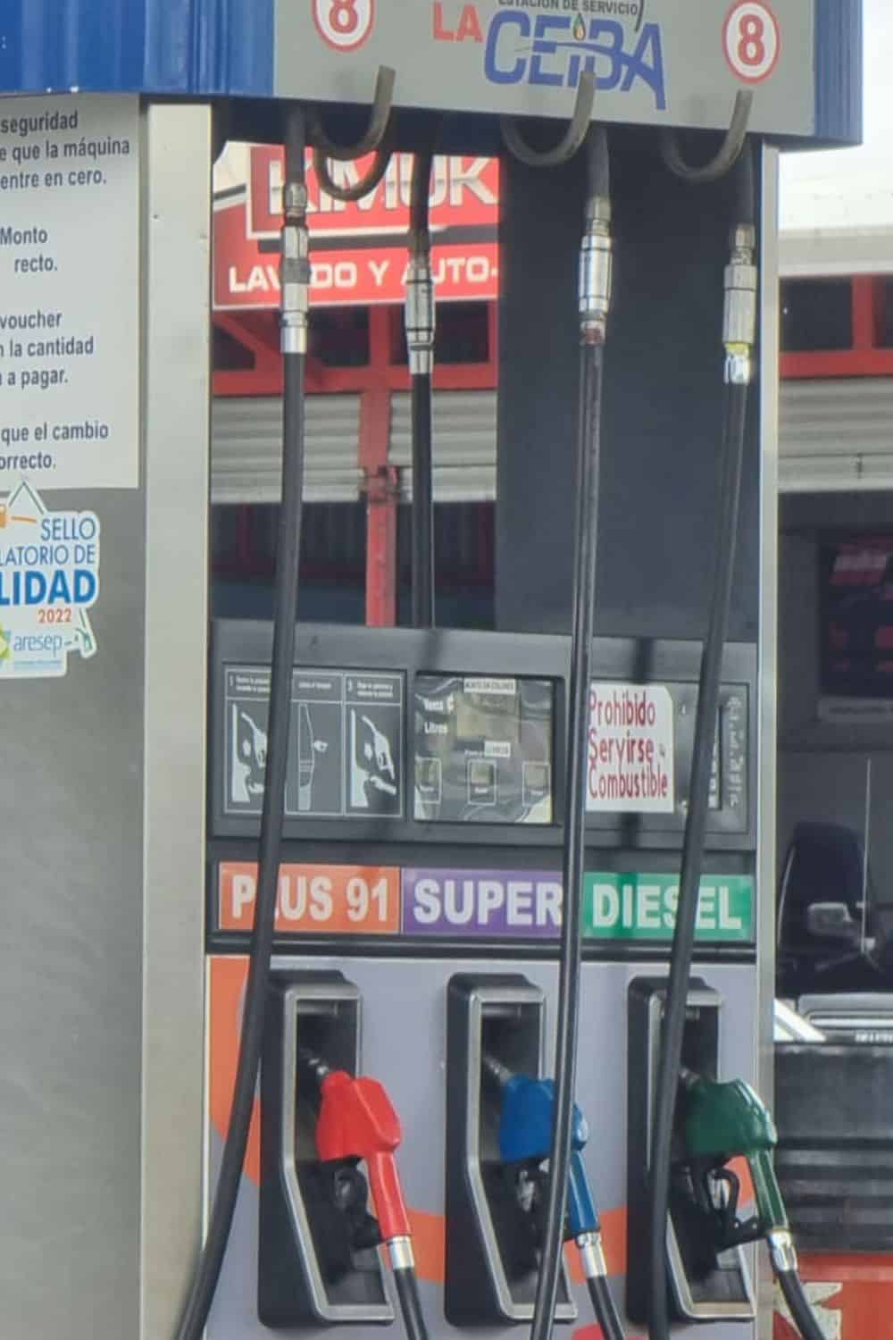 Getting Gas in Costa Rica Prices, Stations, What to Expect