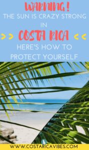 Did you know that the UV forecast in Costa Rica is almost double that of most warm places in the US? It's the real deal! Find out how to protect yourself. #CostaRica #traveltip #sunscreen
