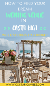 Finding your dream wedding venue in Costa Rica will likely require a lot of work (but fun work)! We have done the whole planning process for our Costa Rica destination wedding and can walk you through it. #costarica #destinationwedding