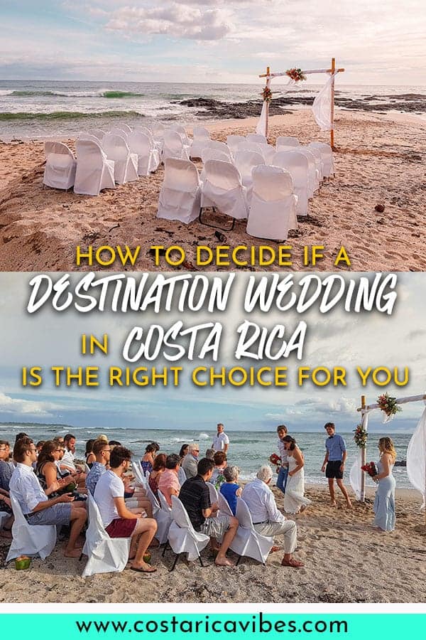 Have you thought about having a destination wedding in Costa Rica? We just went through the whole process. Check out this guide to help you decide. #CostaRica #destinationwedding