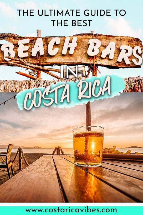 There are a lot of amazing beach bars in Costa Rica. Find out all the details about the best ones! #CostaRica #beach