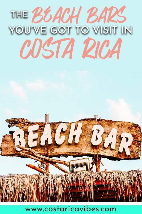There are a lot of amazing beach bars in Costa Rica. Find out all the details about the best ones! #CostaRica #beach
