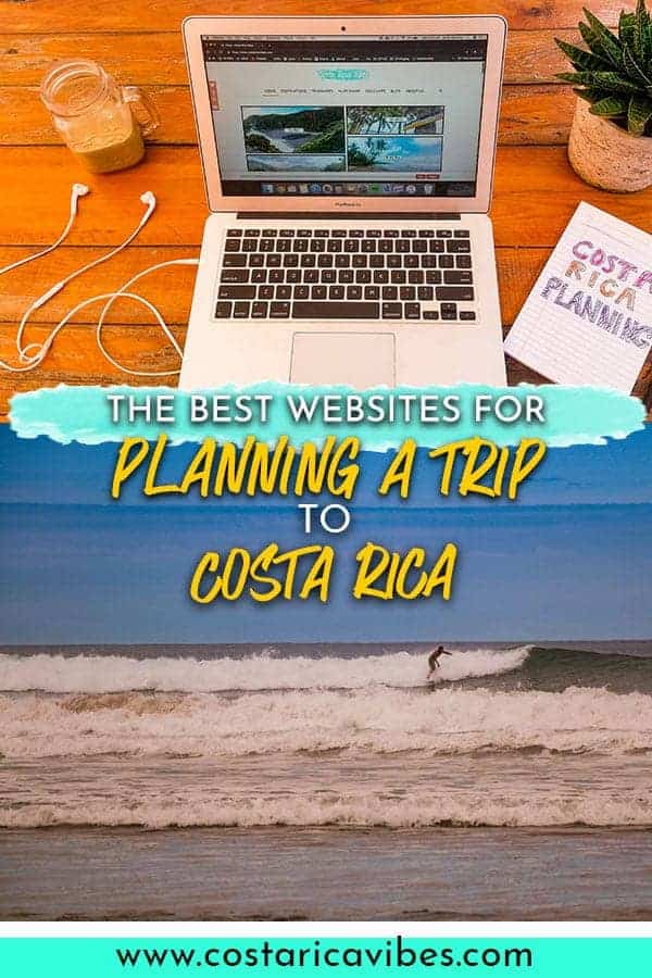 There are a lot of great websites that can help you plan the perfect trip to Costa Rica. Here are our absolute favorites.