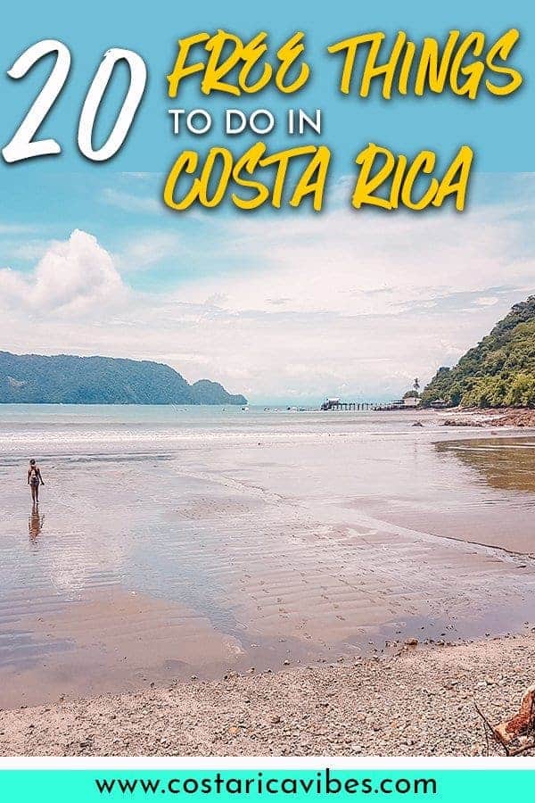 Did you know there are tons of free things to do in Costa Rica that you'll love? Find out about the best free Costa Rica waterfalls, free things to do in La Fortuna, Costa Rica, and more with this complete guide to free Costa Rica activities! #CostaRica #FreeThingsToDo #CentralAmerica #LaFortuna #budgettravel