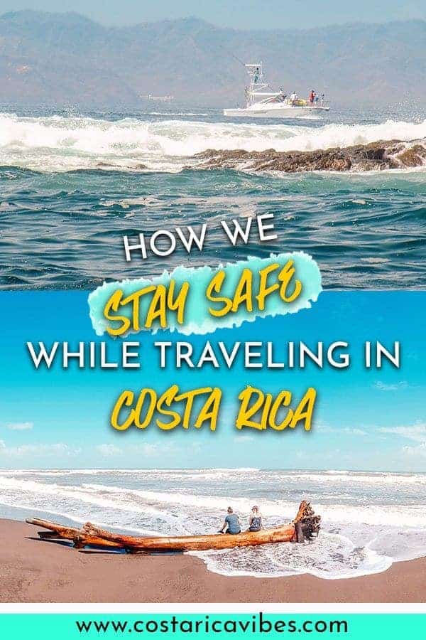 Costa Rica is a generally safe country however you should be aware of some safety concerns and how to protect yourself before visiting. Find out the best tips. #CostaRica #CentralAmerica