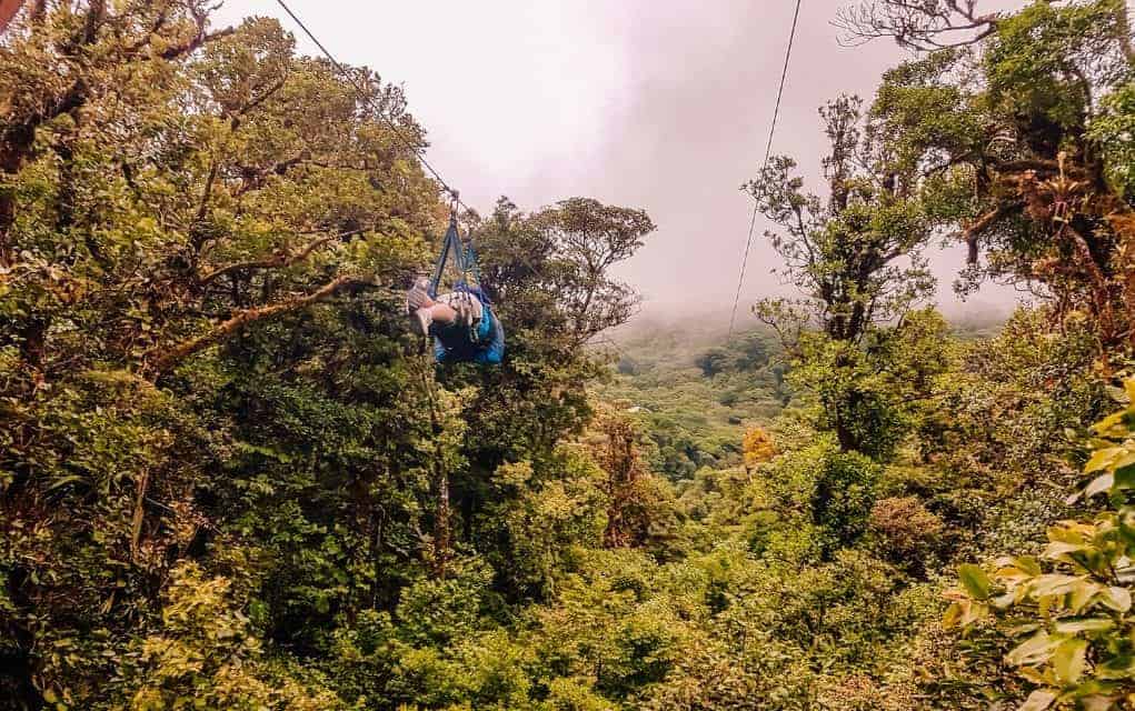 Zip Lining in Monteverde - The Best Places