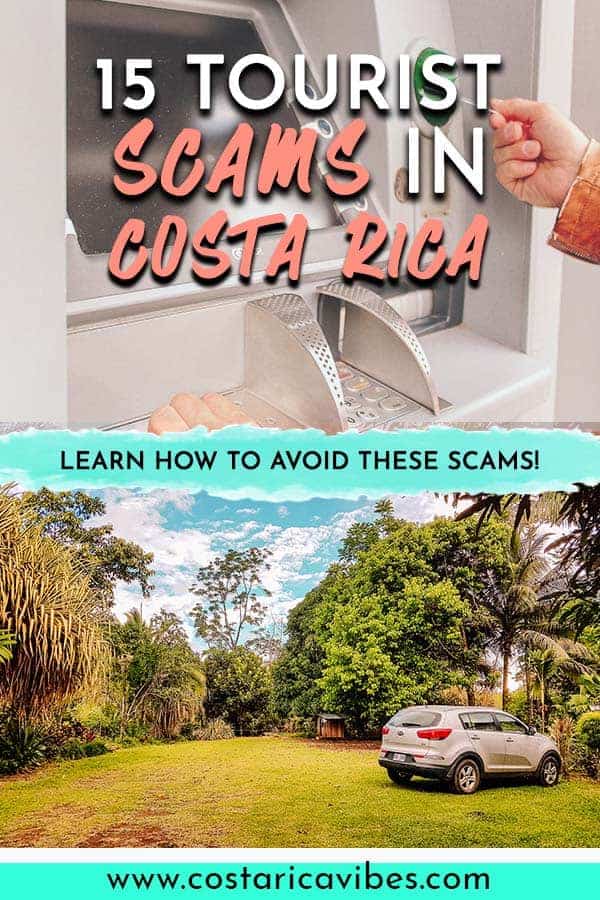 Costa Rica is an amazing country but there are some scams which you should be aware of before visiting. Find out how to protect yourself. #CostaRica #scams