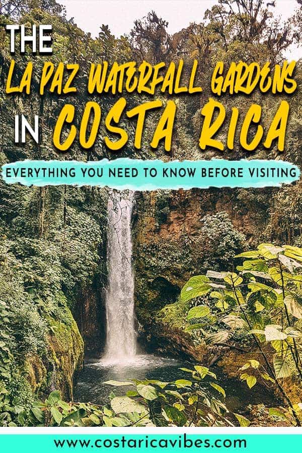 The La Paz Waterfall Gardens located near Poas Volcano in Costa Rica is the perfect place to spend a full day for the whole famly. You can see tons of Costa Rican wildlife and check out one of Costa Rica's most beautiful waterfalls. #CostaRica #laPazWaterfalls #PuraVida #waterfalls