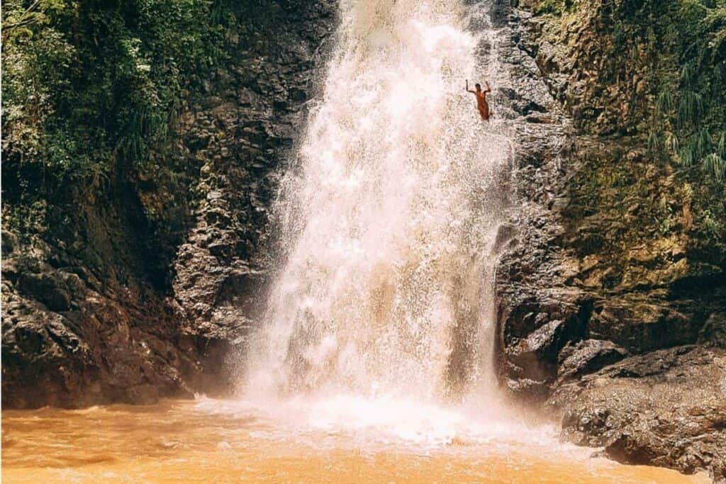 jump from falls