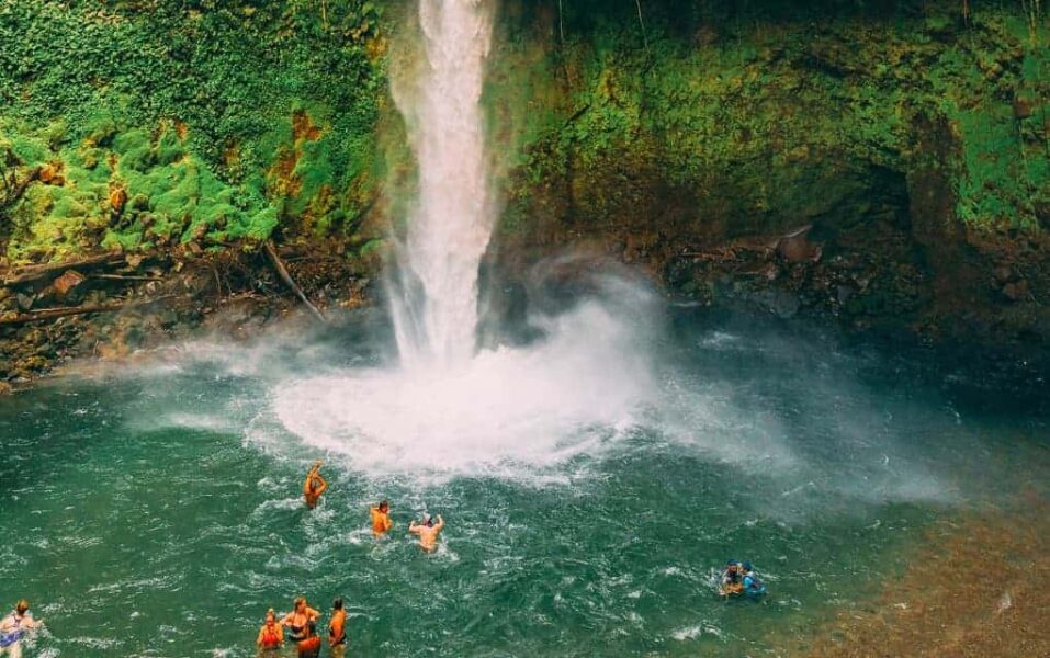 la fortuna waterfall swim