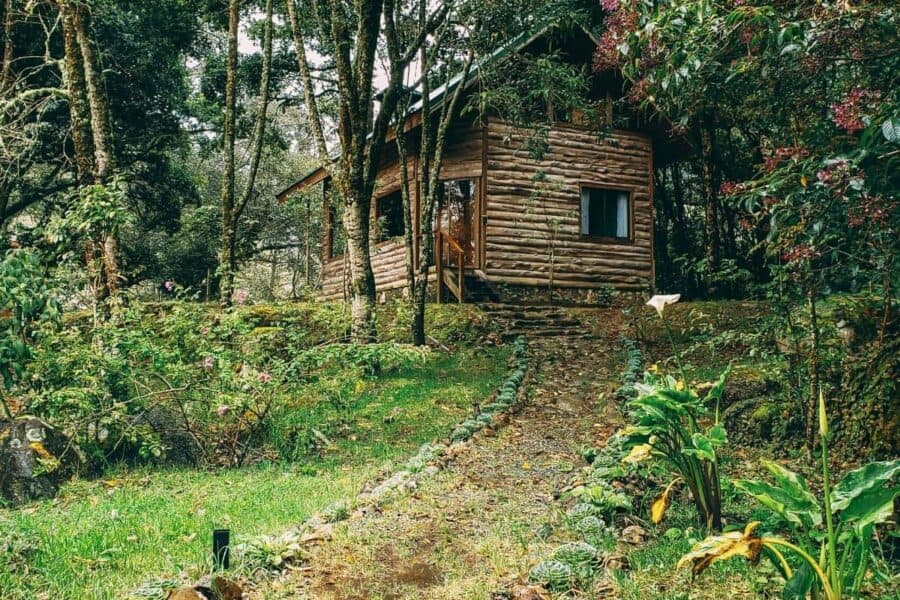 The Unicorn Lodge cabin in San Gerardo de Dota
