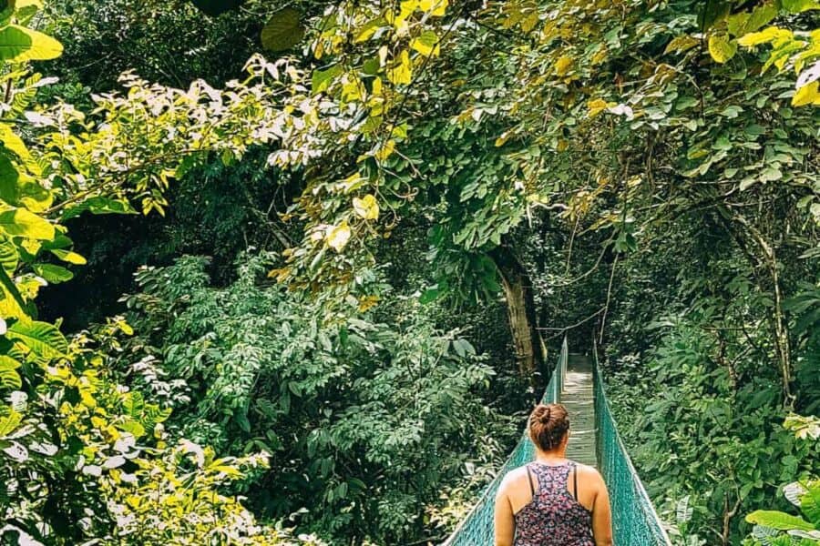 montezuma hanging bridge