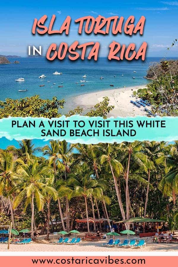 Isla Tortuga in Costa Rica - White Sand Beach & Snorkeling
