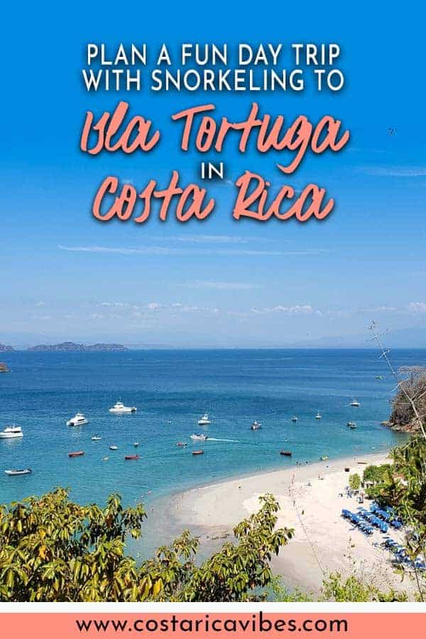 Isla Tortuga in Costa Rica - White Sand Beach & Snorkeling
