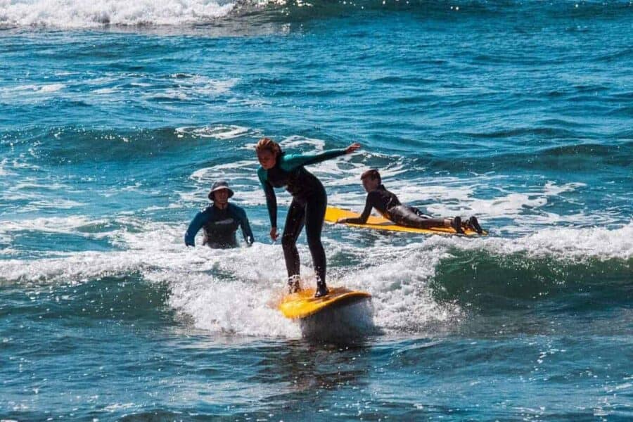 Surf lesson in Dominical