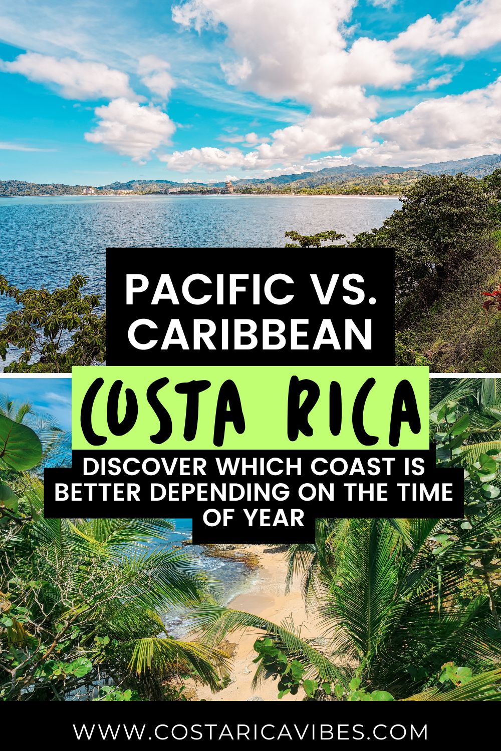 Pacific vs Caribbean Coast of Costa Rica: Which to Visit