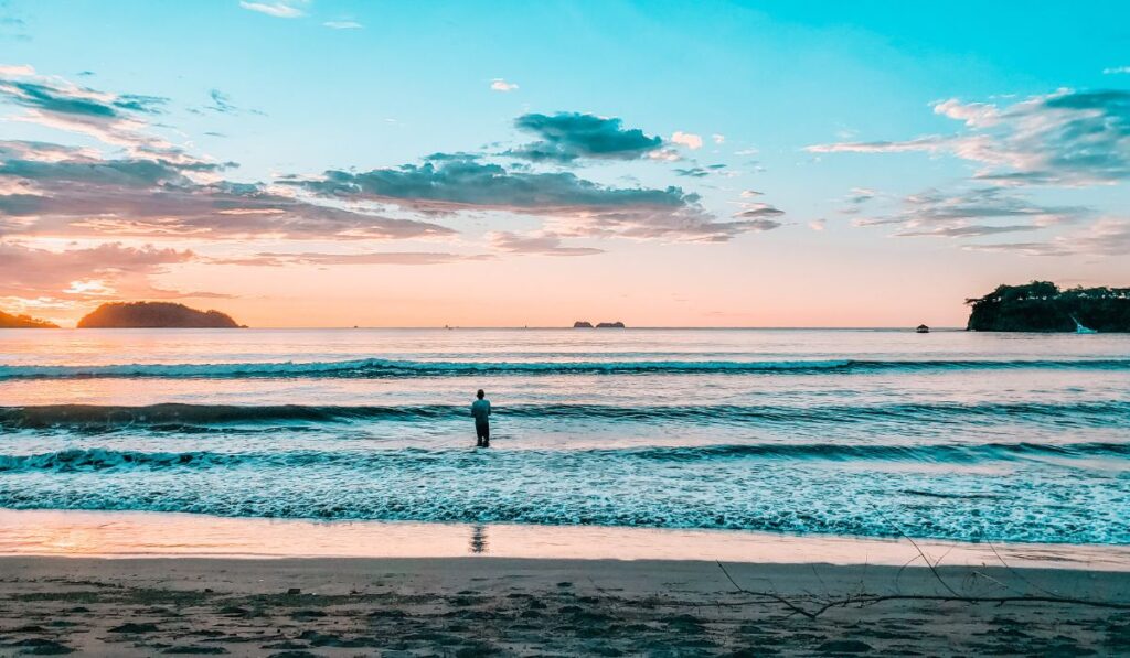 playa potrero sunset fishing