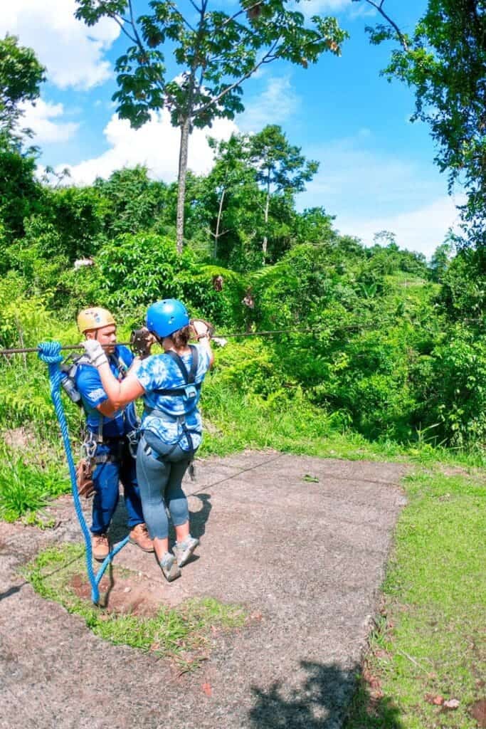 arenal mundo zip line