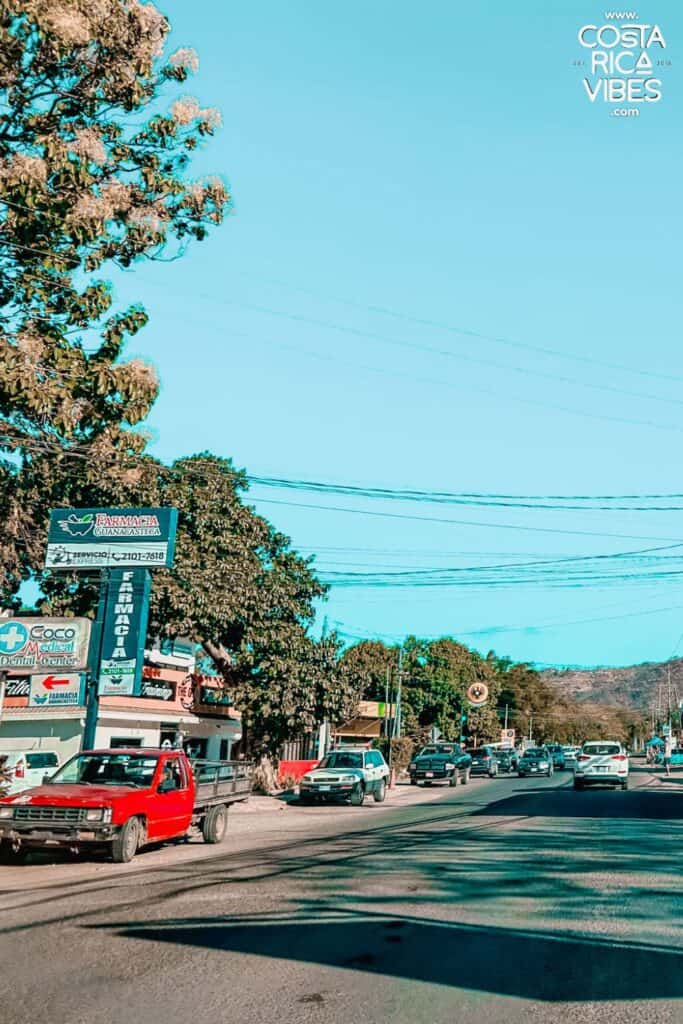 playas del coco downtown