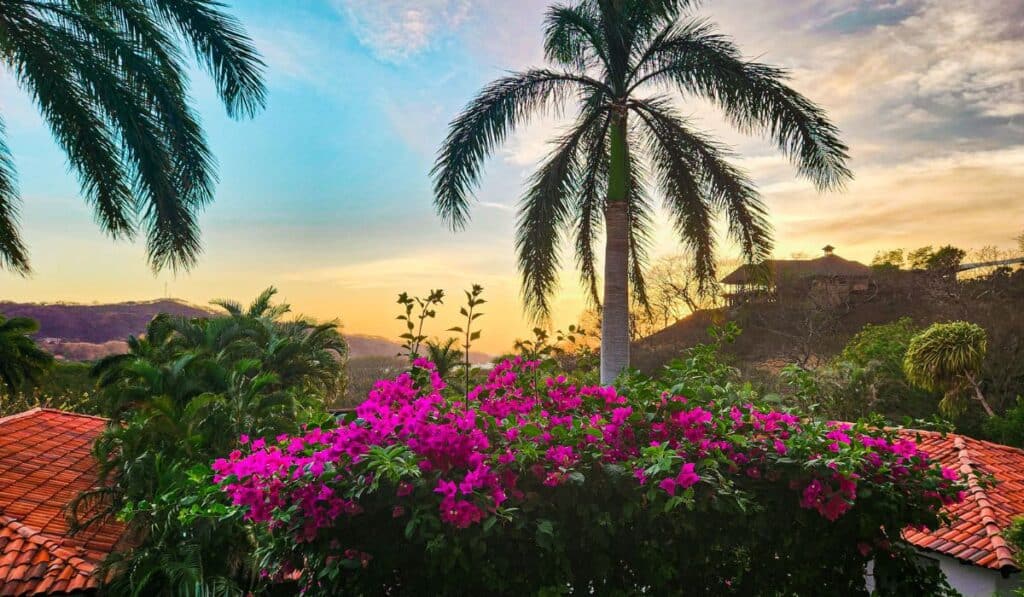 playa hermosa costa rica sunset