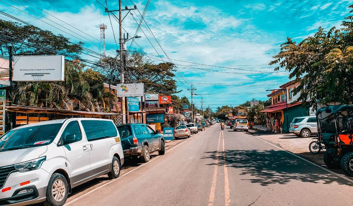 downtown samara road view