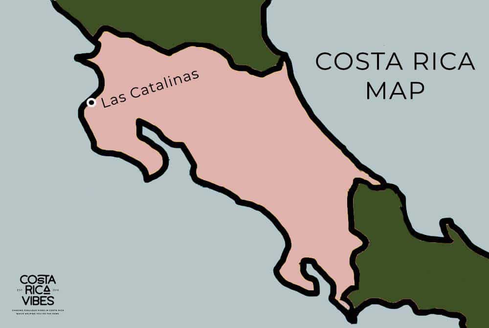 las catalinas map