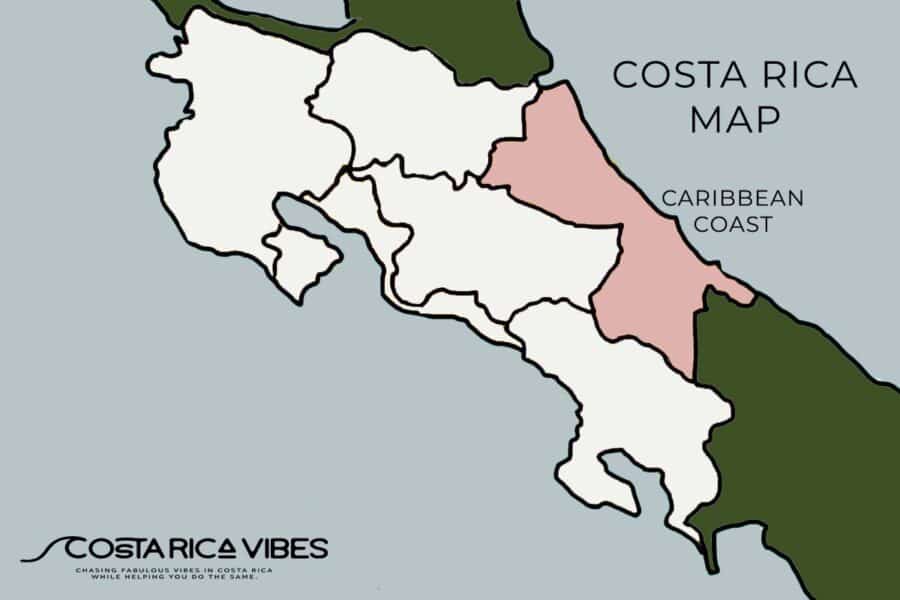 Costa Rica Map: Detailed Description of All Areas