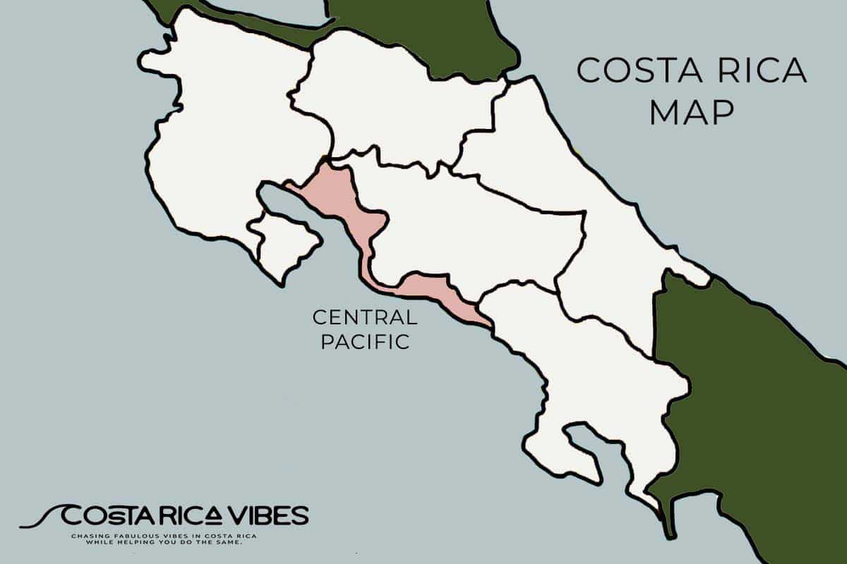 central pacific map