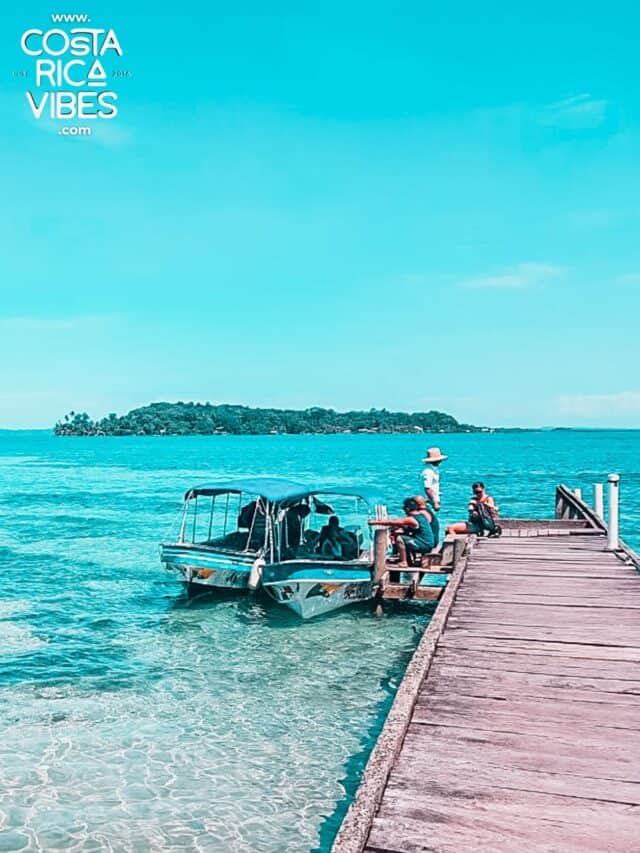 Boat dock in Bocas del Toro
