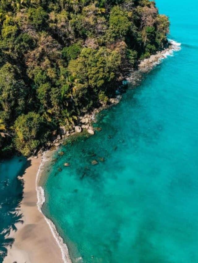 manuel antonio from drone