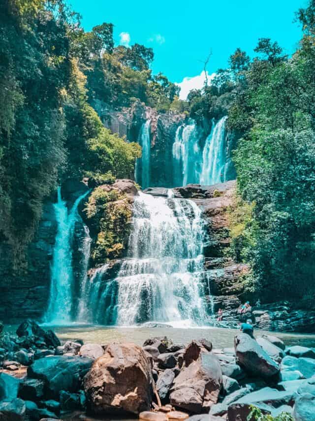nauyaca waterfall view