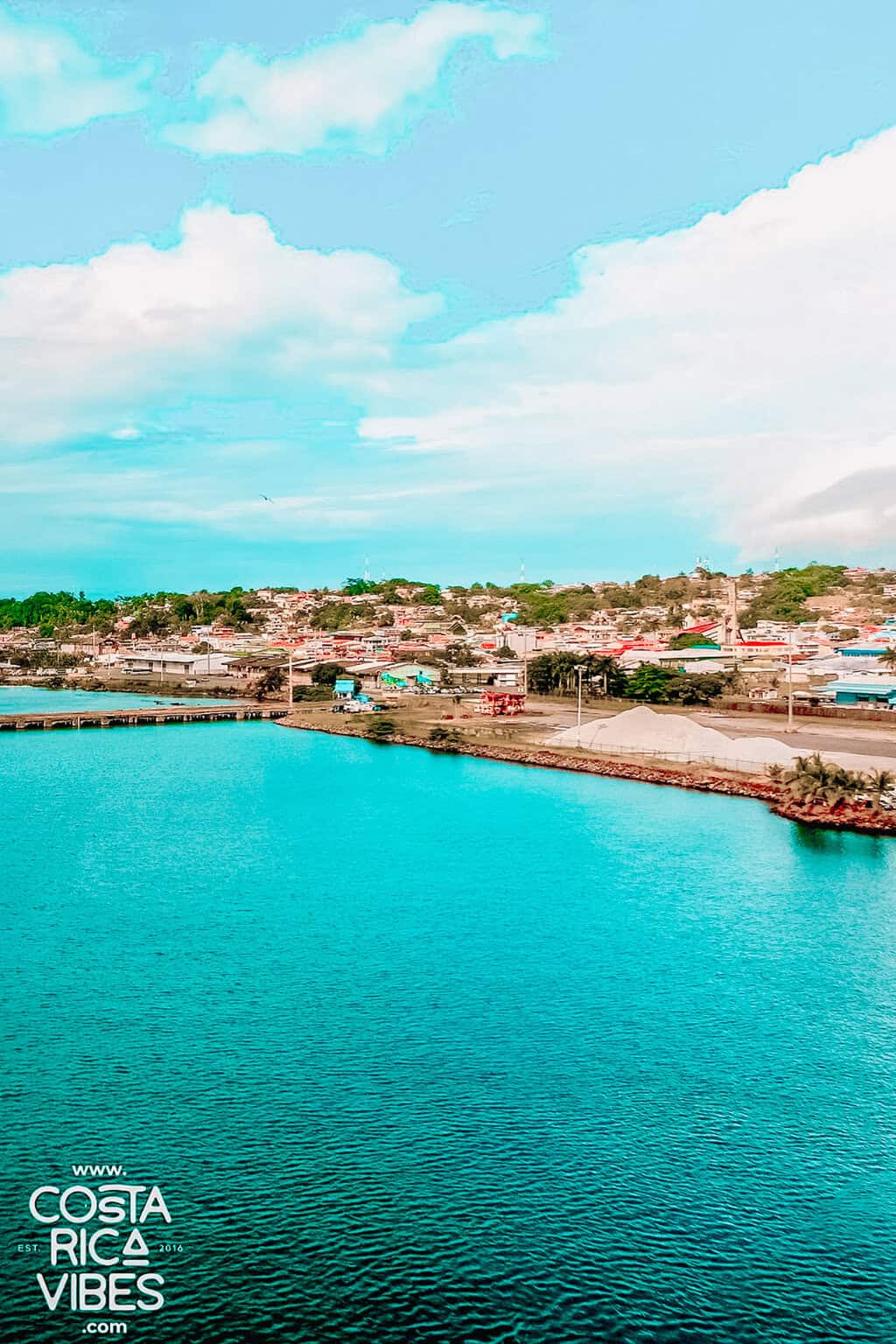 Limon Costa Rica Caribbean Port City and Cruise Terminal