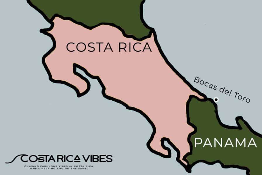 map bocas del toro